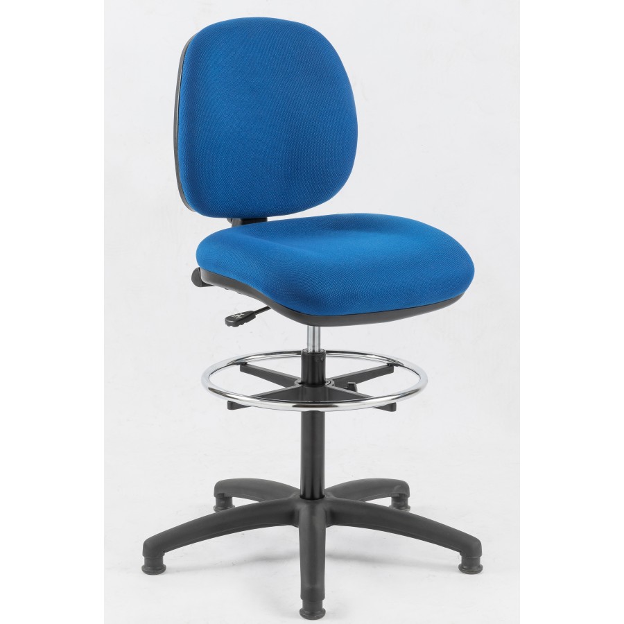 Ergo Line Fabric Draughtsman Chair